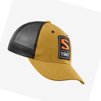 Sombreros Salomon TRUCKER Hombre Amarillos | MX 2979DFM